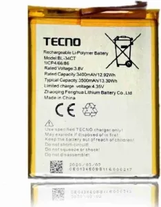 Tecno Battery Replacement - Camon 30
